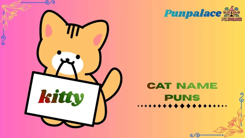 Cat name puns