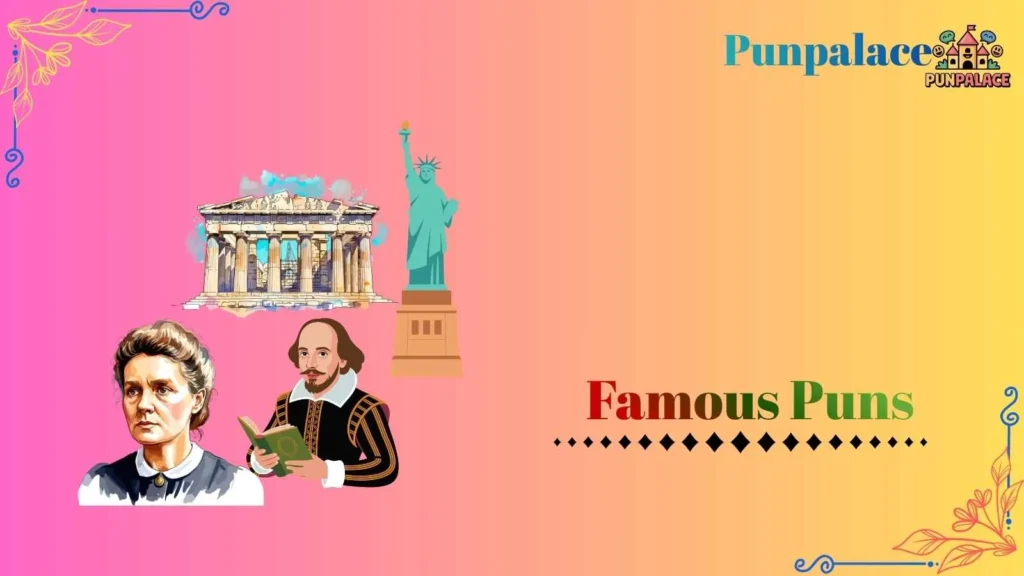 Famous puns are the kind of wordplay that live rent-free in our minds. From legendary movie lines twisted into clever jokes to celebrity names turned into laugh-out-loud punchlines, famous puns have a special place in pop culture and everyday humor. They’re short, smart, and instantly relatable — which is exactly why people love sharing them on social media, in chats, and at parties. Famous puns