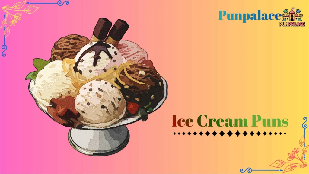 Ice cream puns