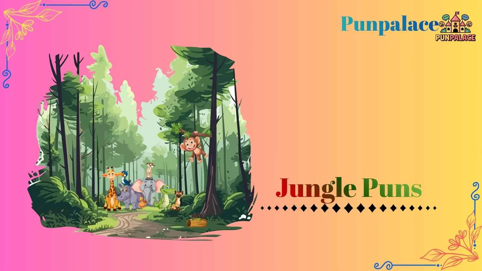 200+Jungle Puns Roaring Laughs for Pun Hunters! - punpalace.com