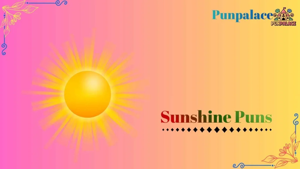 Sunshine puns