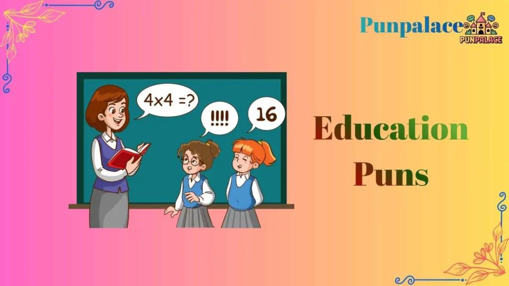 Education puns