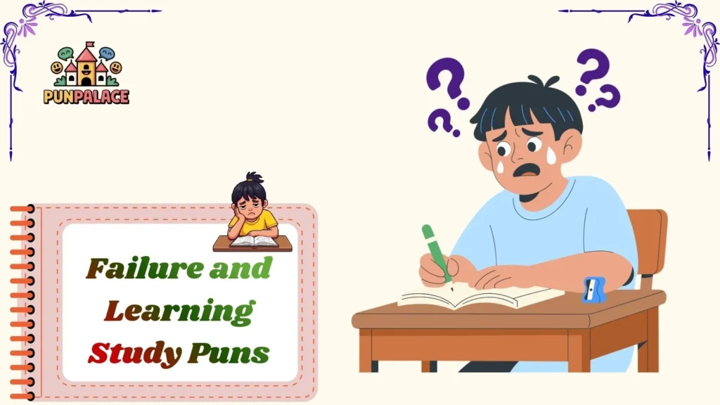 Failure and Learning Study Puns