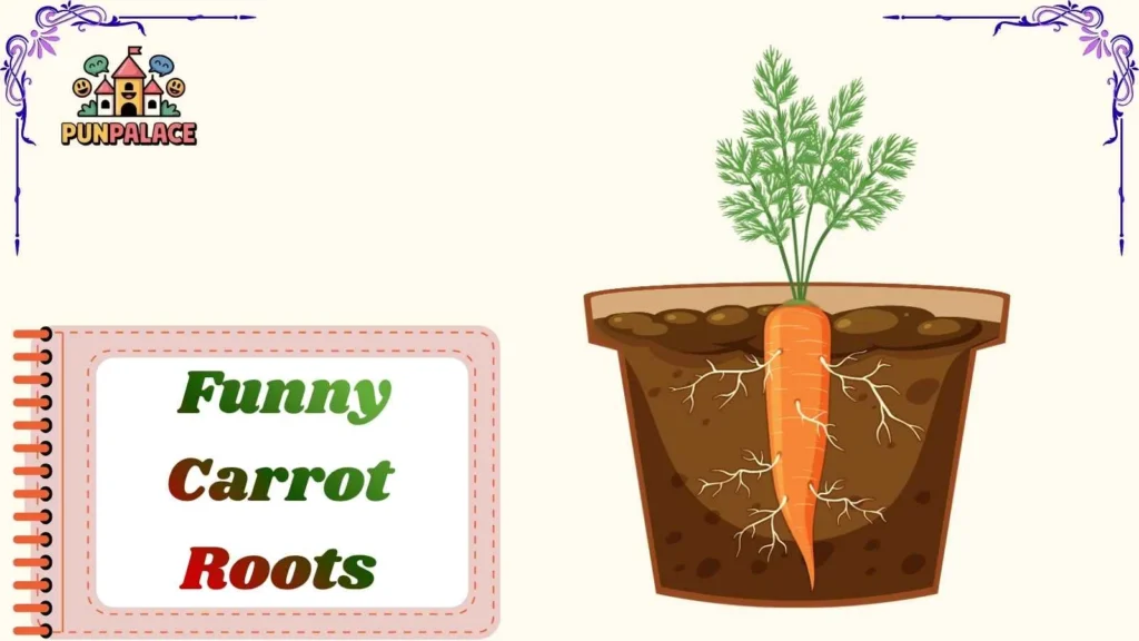 Funny Carrot Roots 