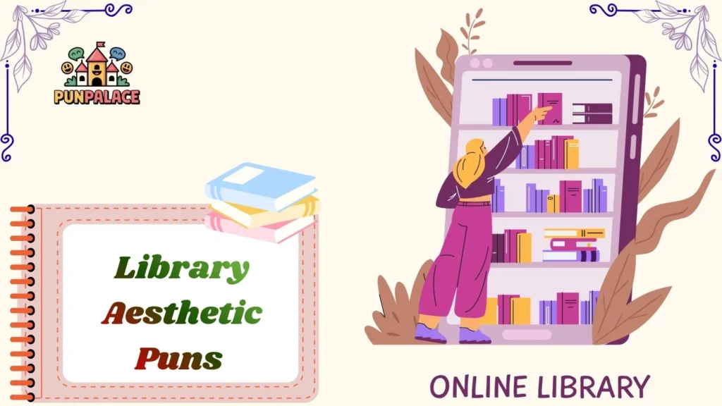 Library Aesthetic Puns 