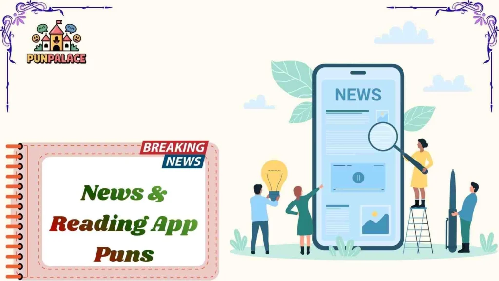News & Reading App Puns