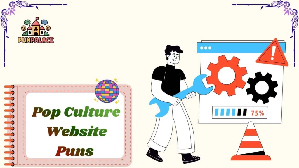 Pop Culture Website Puns 