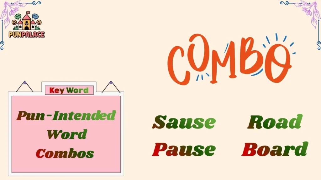 Pun-Intended Word Combos 