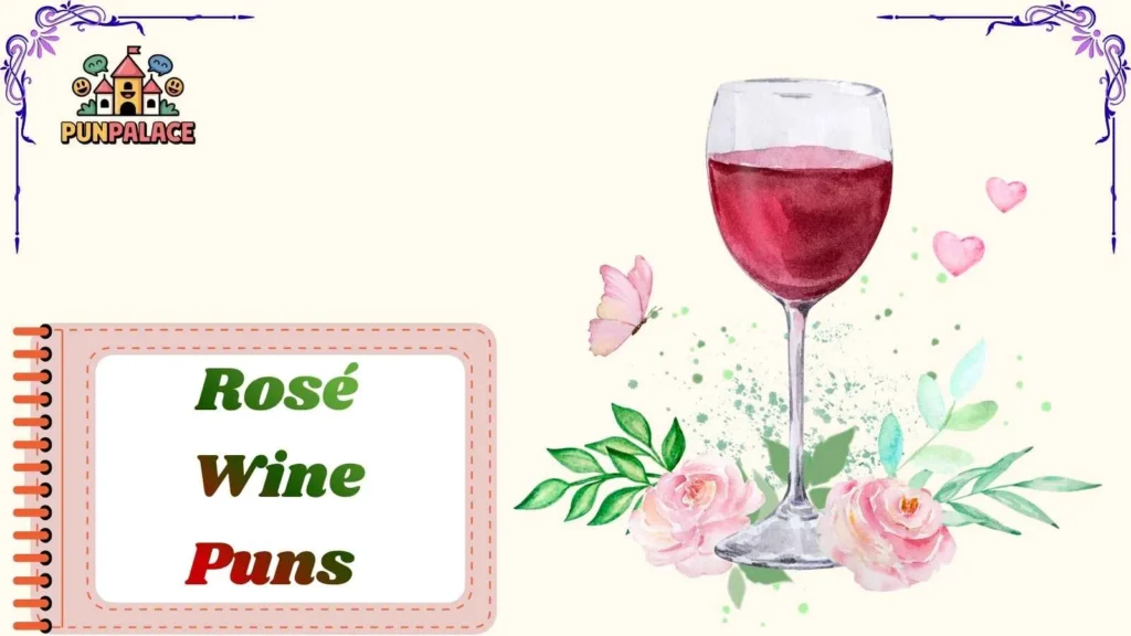 Rosé Wine Puns 