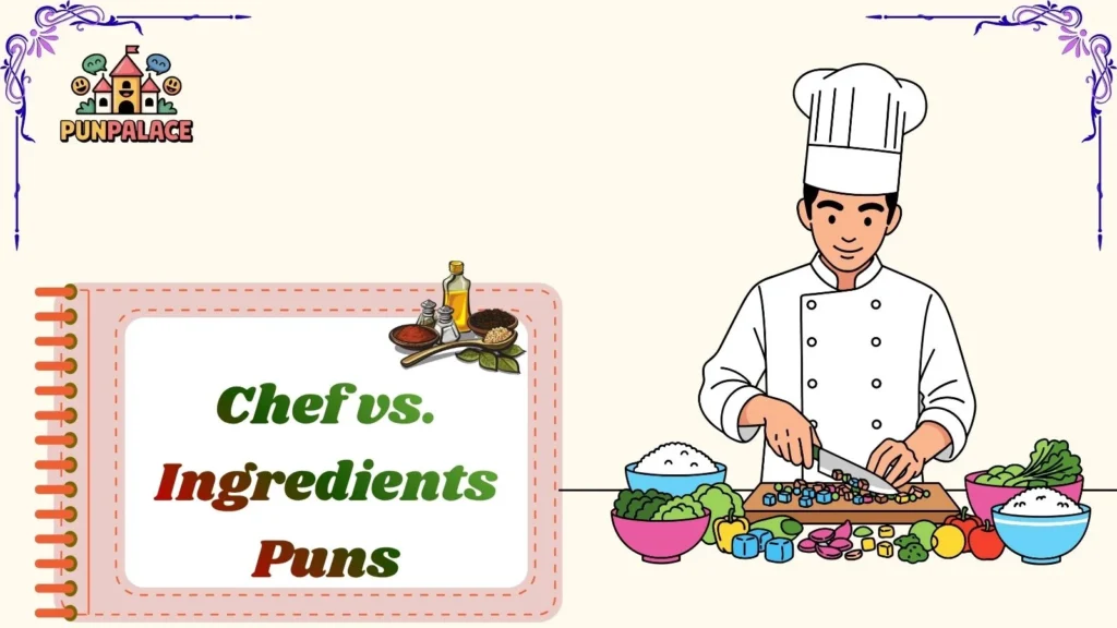 Chef vs. Ingredients Puns