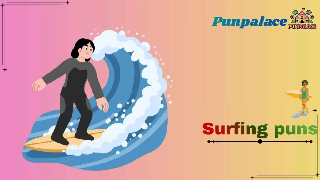 Surfing puns
