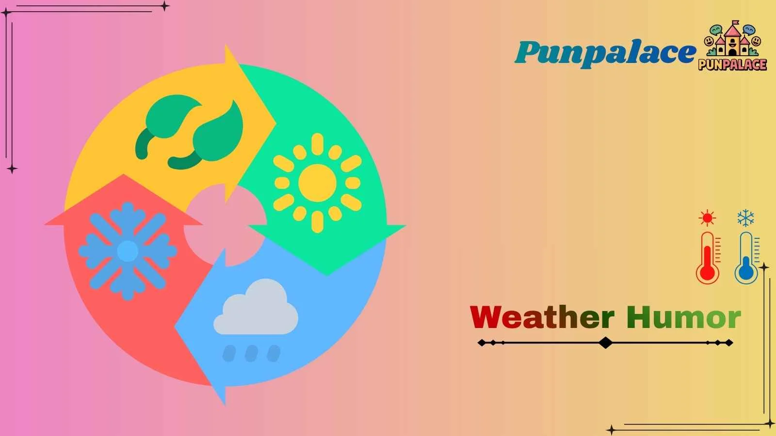200+Savage Weather Humor Comedy 2026! - punpalace.com