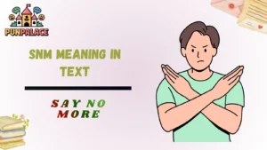 SNM meaning in text