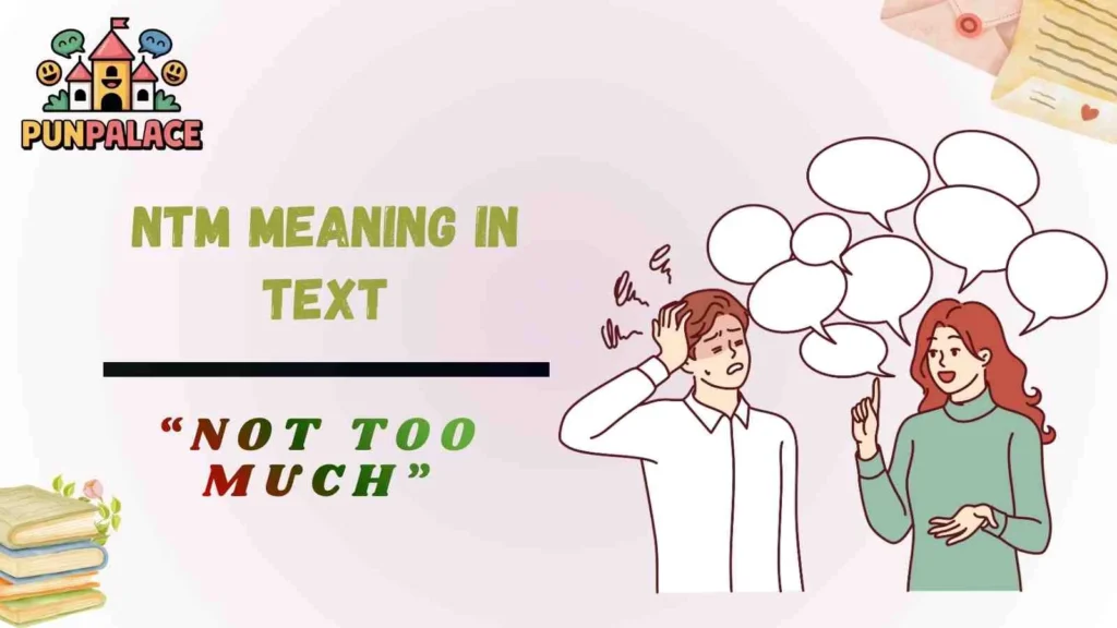 NTM meaning in text