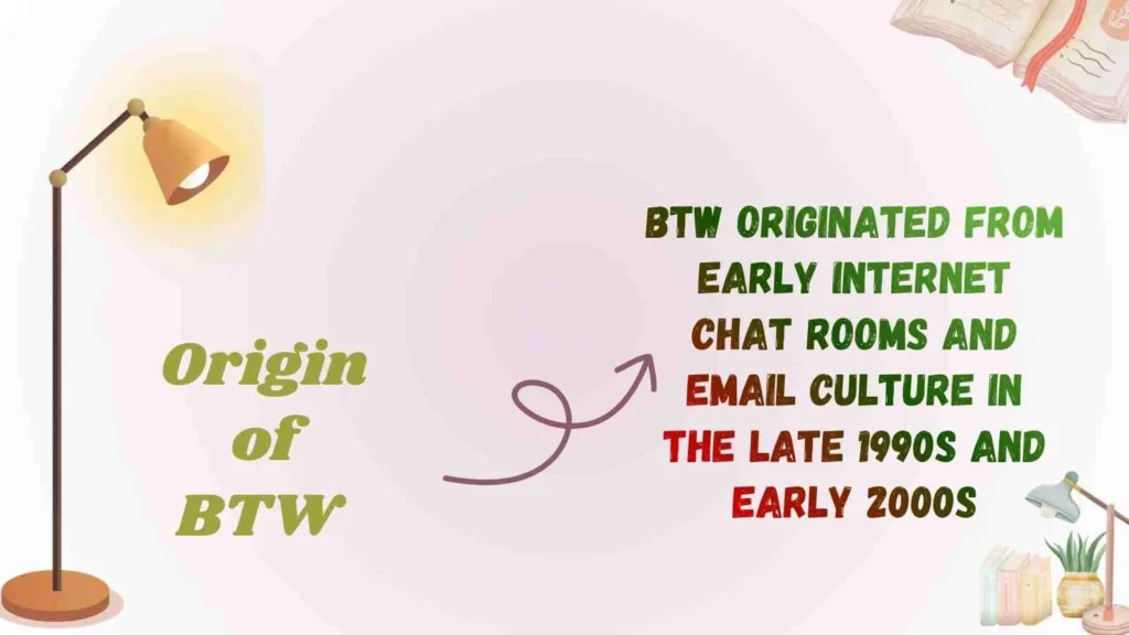 Origin of BTW