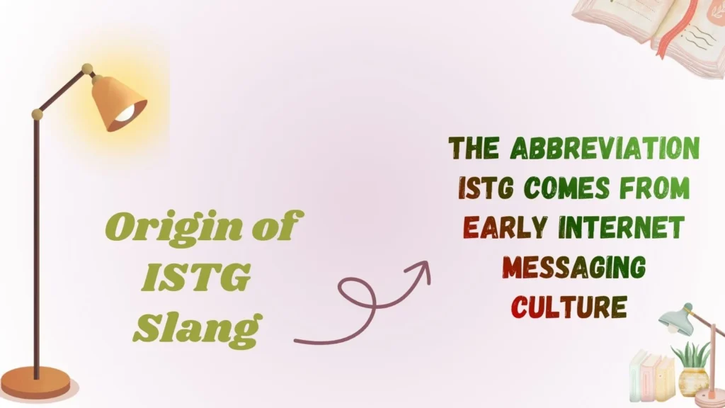  Origin of ISTG Slang