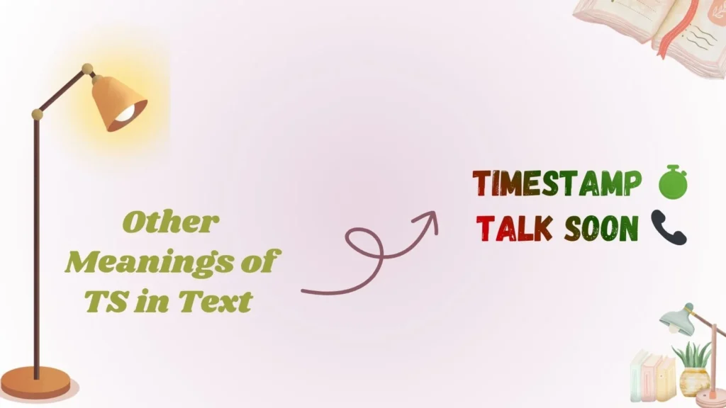 Other Meanings of TS in Text