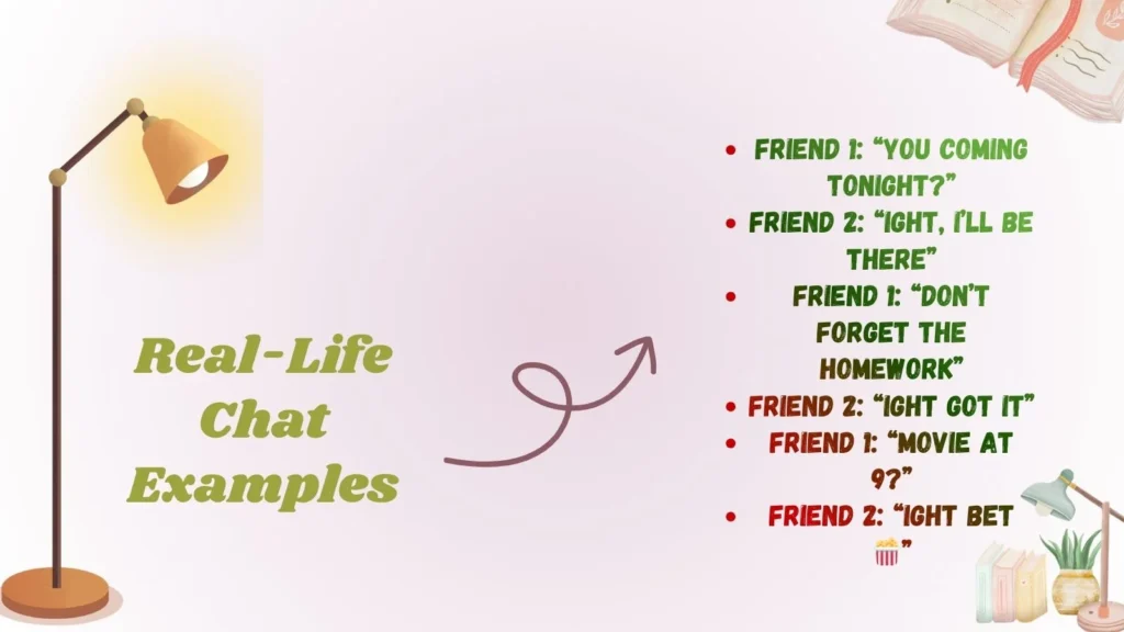 Real-Life Chat Examples