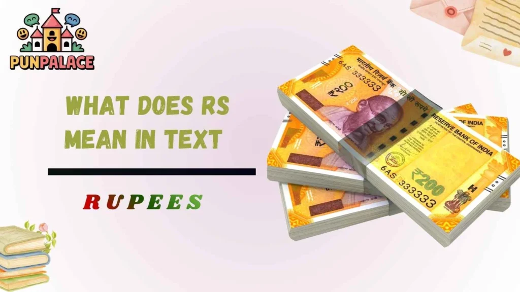 What does rs mean in text