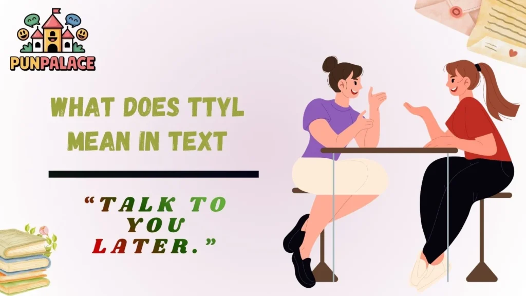What does ttyl mean in text