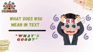 What does wsg mean in text