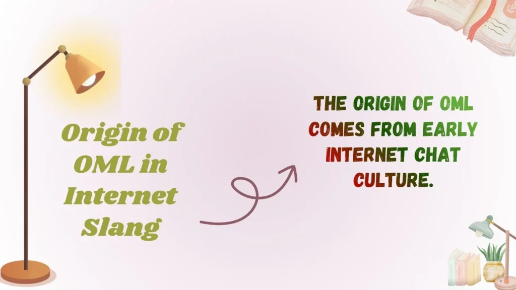 Origin of OML in Internet Slang