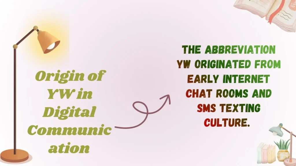Origin of YW in Digital Communication