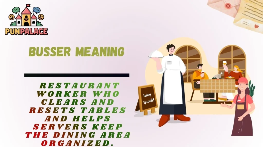 Busser Meaning