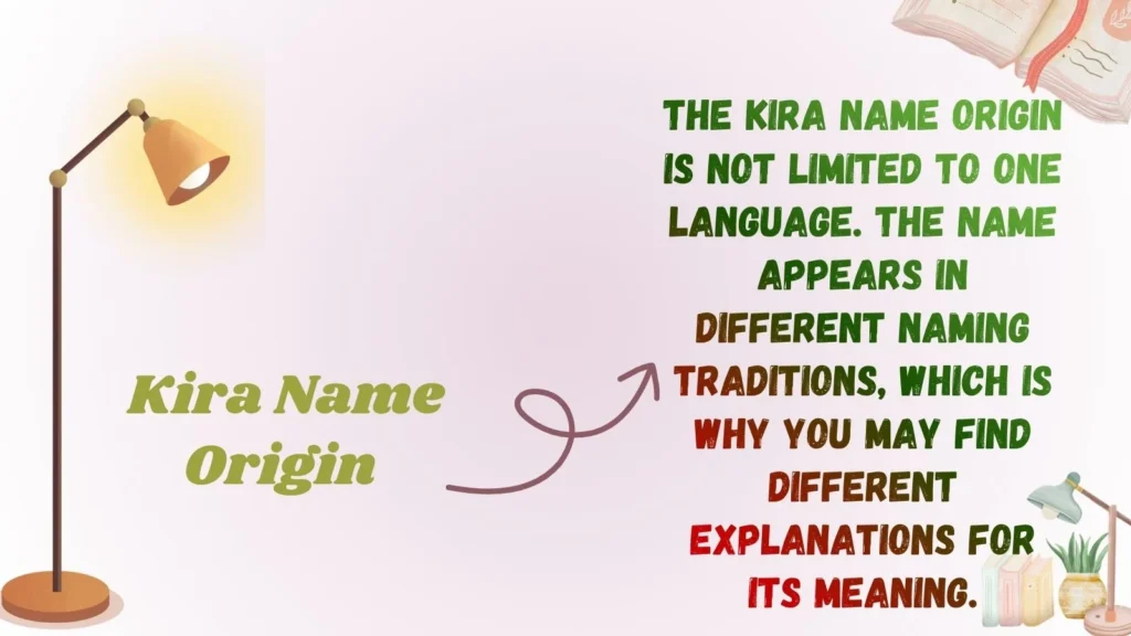 Kira Name Origin