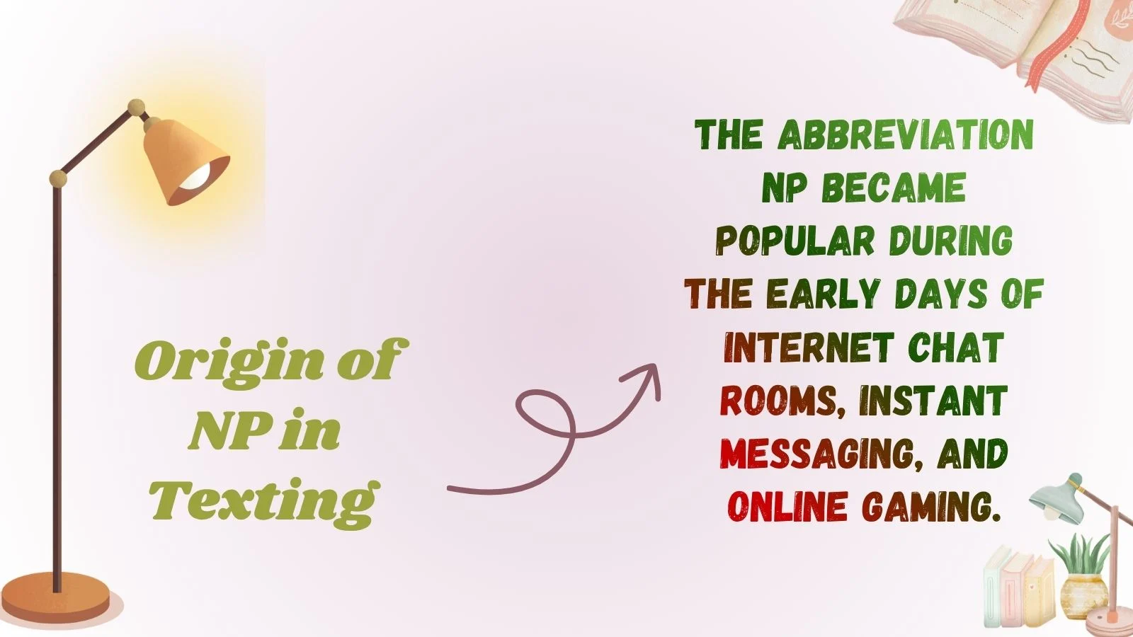 Origin of NP in Texting