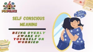 Self Conscious Meaning