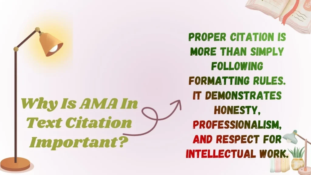 Why Is AMA In Text Citation Important?