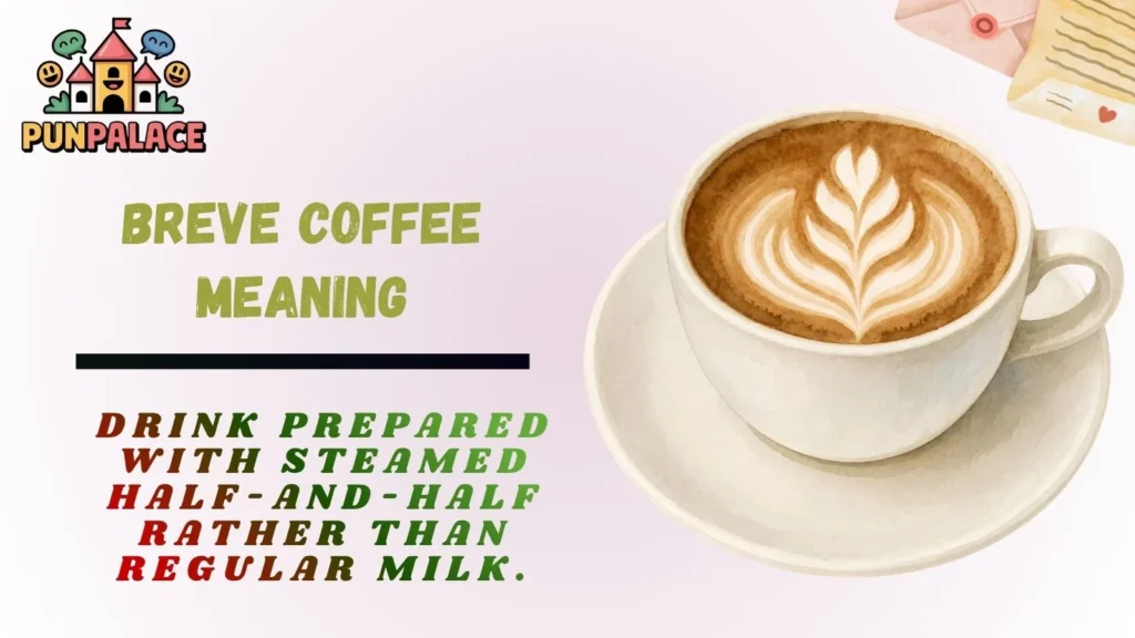 Breve Coffee Meaning