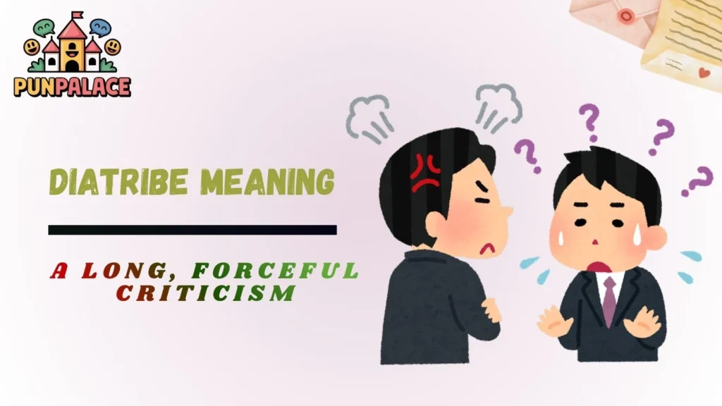 Diatribe Meaning