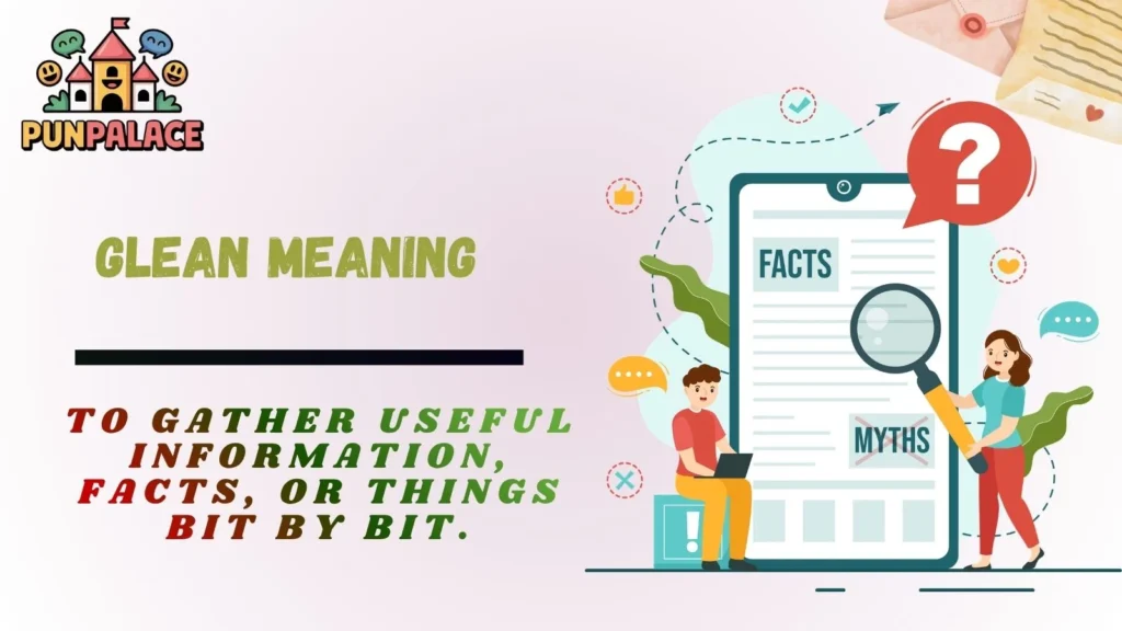 Glean Meaning