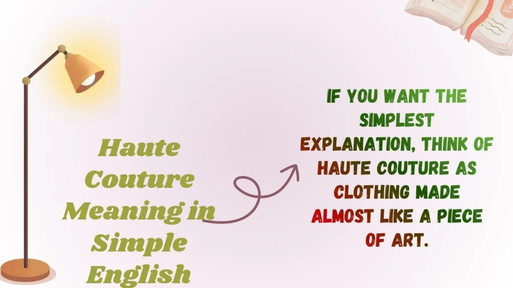Haute Couture Meaning in Simple English