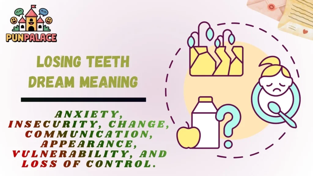 Losing Teeth Dream Meaning