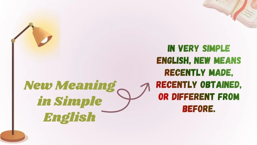 New Meaning in Simple English