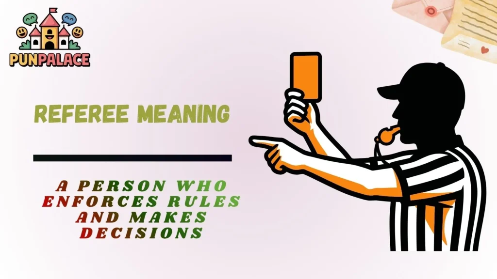 Referee Meaning