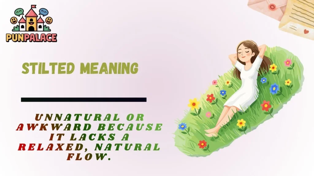 Stilted Meaning