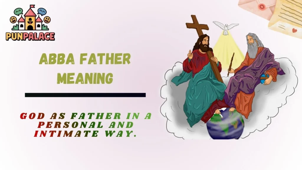 Abba Father Meaning