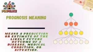 Prognosis Meaning