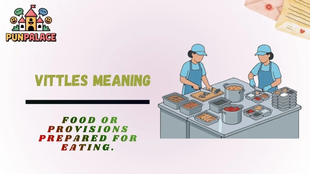 Vittles Meaning